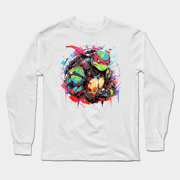 raphael Long Sleeve T-Shirt by piratesnow